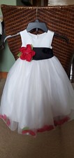Flower Girl Dress With Petals