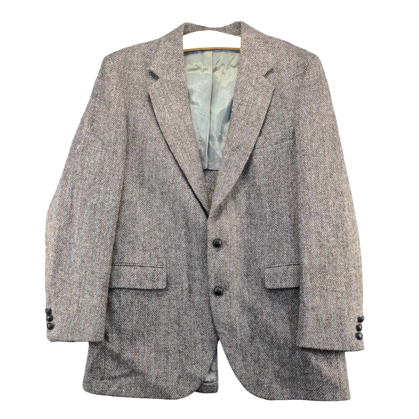 Espinha de peixe para homens Harris Tweed Blazers