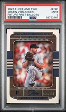 2022 Three and Two Baseball Future First Ballots Justin Verlander 049/150 PSA 9