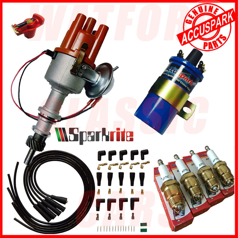 Powerspark Electronic Distributor & Sparkrite SX Coil Kit – Ford Pinto OHC Engine - View #3
