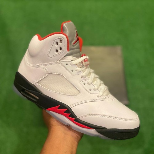 fire red 5s 9.5