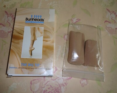 BUNHEADS The Big Tip Gel Kappen f. großen Zeh 2 Stück Ballett, Sport NEU!!!