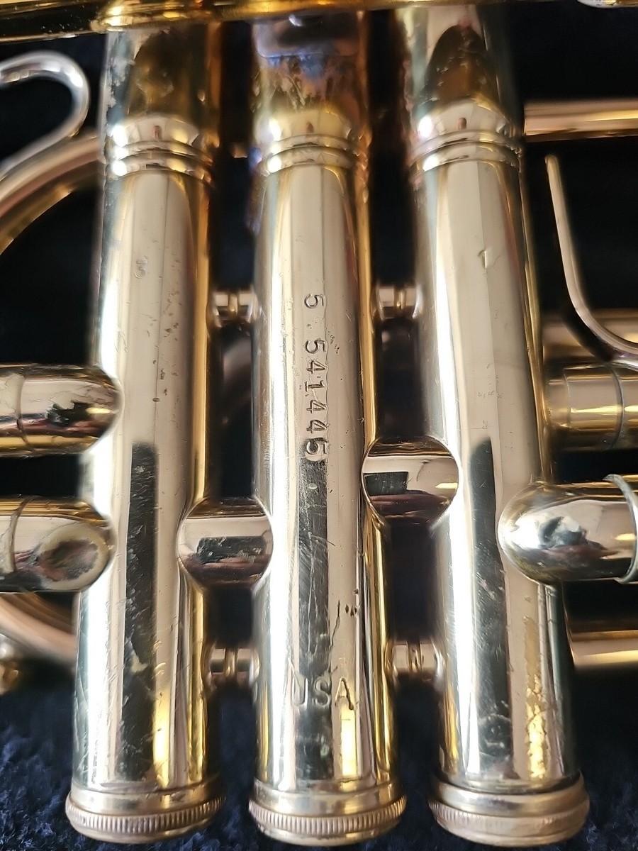 KINGコルネット603USA King 603 Cornet with case & mouthpiece, USA, Fair Condition