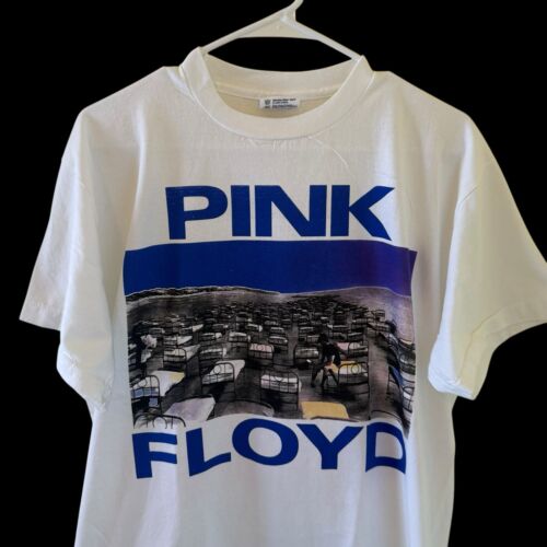 Pink Floyd "World Tour 88" Vintage Reprint Single Stitch T-Shirt Hanes Tag Gr. L - Bild 4 von 5