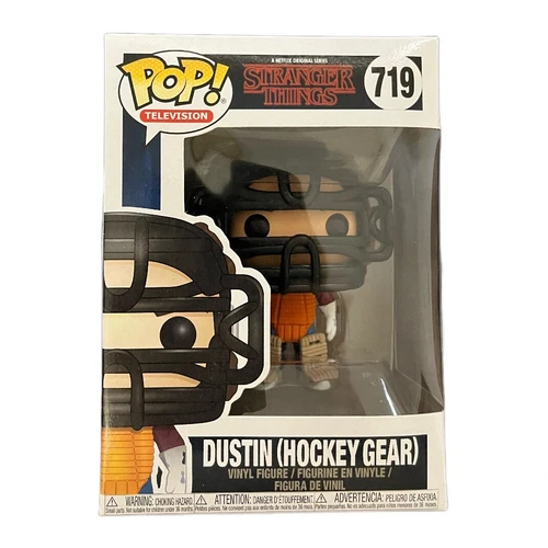 Stranger Things Funko Pop Vinyl #719 Dustin (Hockey Gear)