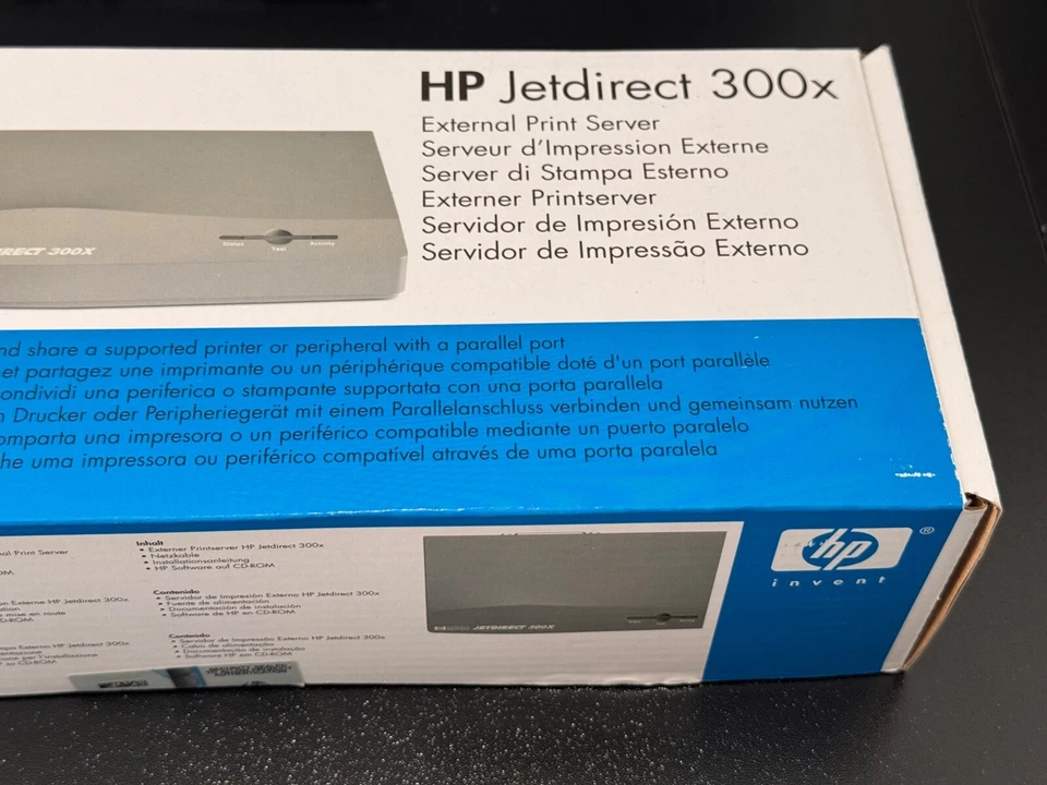 New HP Jetdirect 300x External Print Server for 10/100TX J3263G - Image 4 of 4
