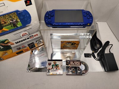 SONY PSP 2001 Limited Edition Madden NFL 09 Ent. Pack. AS-IS READ