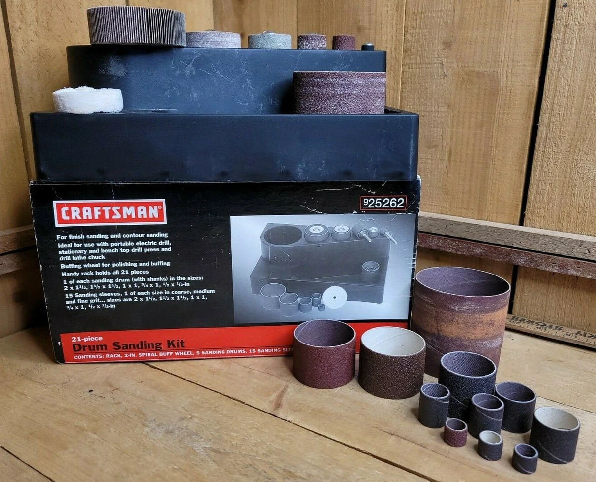Craftsman drum sander kit deals