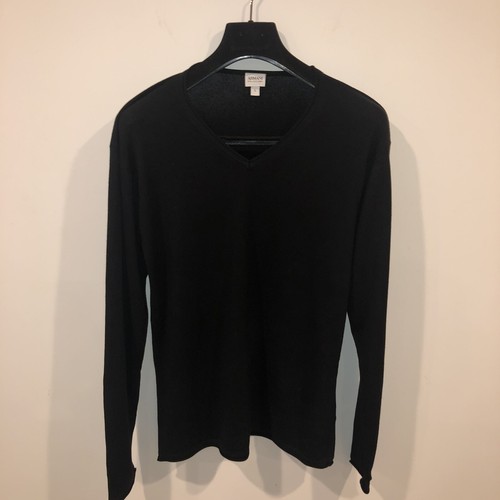 Armani collezioni men's v-neck silk 