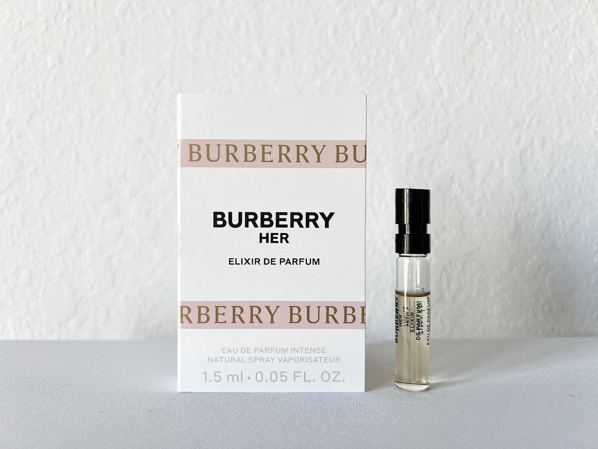 BURBERRY - Her Elixir Parfum Intense EDP Sample Size Vial Spray x