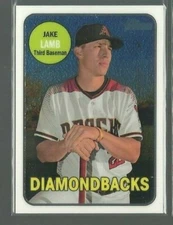  2018 Topps Heritage Chrome #THC384 Jake Lamb 444/999 (ref 67703)