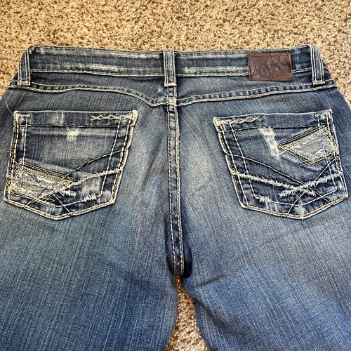 BKE Jeans Stella Women's 27 (30x26) Straight Leg Crop Jeans - Picture 12 of 14