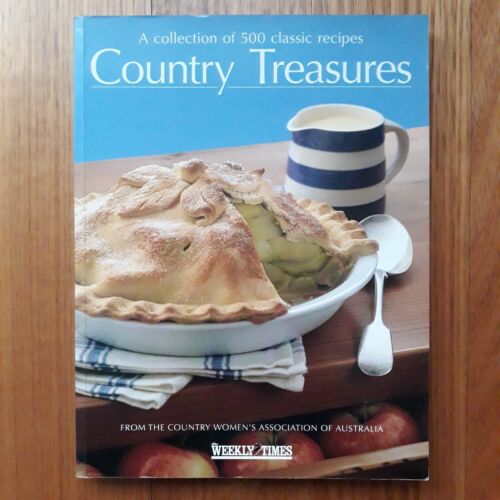 Country Treasures Country Womens Association paperback cookbook CWA - Picture 1 of 16