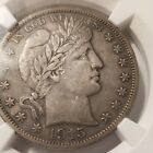 1915-D Barber Half Dollar Ngc xf 40
