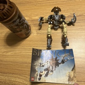 LEGO BIONICLE: Pohatu Nuva (8568) With Manual And Cannister