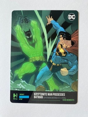 DC Hybrid Kryptonite Man Possesses Batman Chapter 2 Random Mint Physical Card