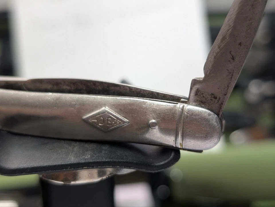 Muy Raro IMPERIAL 2284833 TRES HOJAS 1942 DE All-Metal Segunda Guerra Mundial Hojas de Alto Carbono Foto 2 de 4