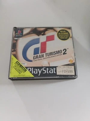 Jeu Game Gran Turismo 2 big Box incomplet console Playstation 1 PS1 Psone PAL FR - Photo 1/4