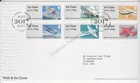 GB ROYAL MAIL FDC COVER 2017 POST & GO MAIL BY AIR 1ST  100G TALLENTS