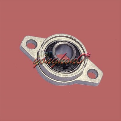 2pcs 8mm Mounted Cast Housing Self-aligning Pillow Flange   Bearing HOT #qm