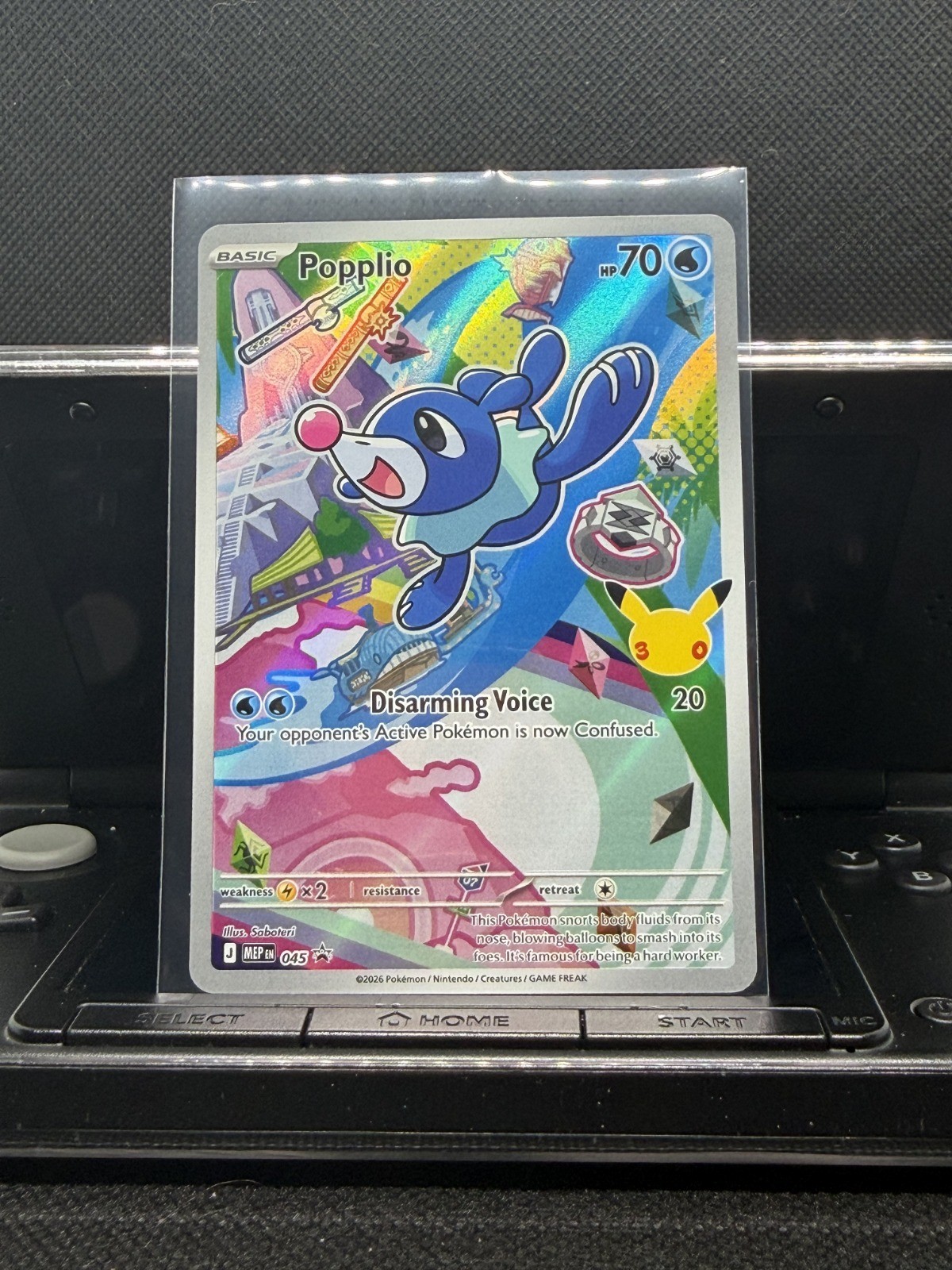 Popplio - Holo Promo ME: Mega Evolution Promo 045 NM