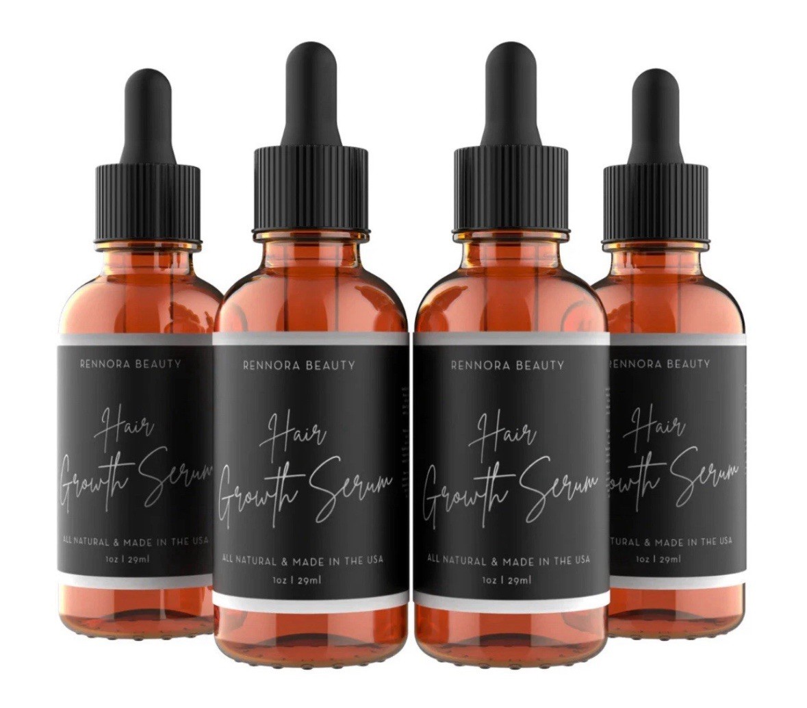 Rennora Beauty Hair Growth Serum (4 Pack)