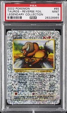2002 POKEMON LEGENDARY COLLECTION #65 TAUROS-REVERSE FOIL PSA 9 on eBay