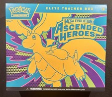 Pokemon TCG Ascended Heroes ETB Elite Trainer Box New Factory Sealed  