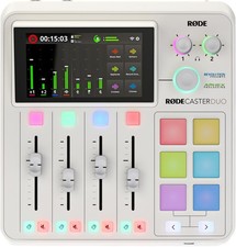 Rode RODECaster Duo Streaming Mixer - White