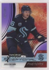 2021 Upper Deck Synergy Exceptional Phenoms Purple /199 Jared McCann #EP-JM 0cv