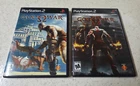 PLAYSTATION GOD OF WAR I & II LOT CIB VERY RARE AUTHENTIC TESTED PS2 GOW 1 GOW 2