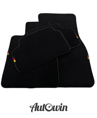 BMW M3 E36 (1992-1999) Black All Weather Floor Mats - Germany Edition