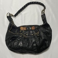 DIESEL Archive 00s Y2K Leather Shoulder Handb...