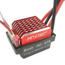 6-8.4V Two-Way 60A Brushed Electric Speed Controller ESC for 1/10 RC Car Crawler