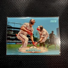 💥2025 Topps Stadium Club Gunnar Henderson Light Blue Baltimore Orioles