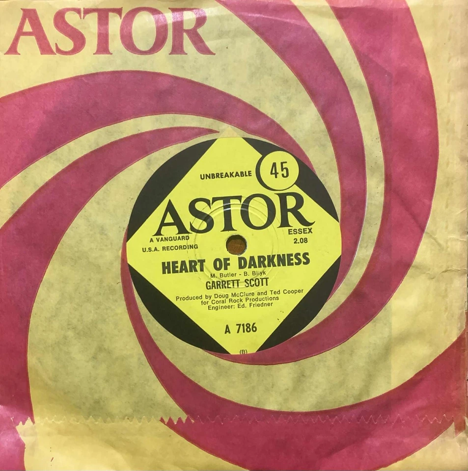 Garrett Scott (Mama) Is Uncle Clayton Sleeping Here Again... Soul Funk Oz 45 - Image 2 of 2