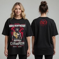 Heavyweight Champion Wrestling Event 2026 Fan Graphic T Shirt Tee