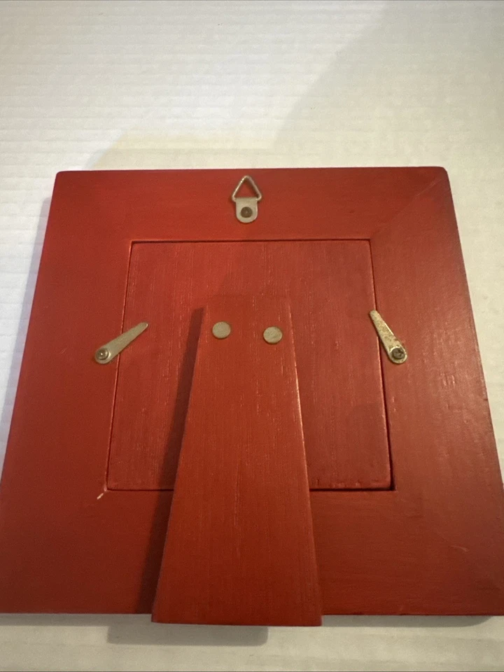 Рамка для картин божья коровка 3 дюйма x 3 дюйма красное дерево божьи коровки - Изображение 3 из 4