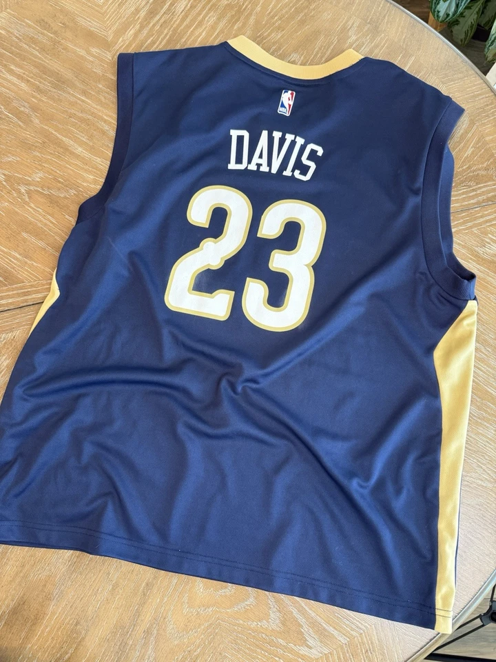 CAMISETA ADIDAS NBA New Orleans Pelicans ANTHONY Davis 23 XL Foto 4 de 4