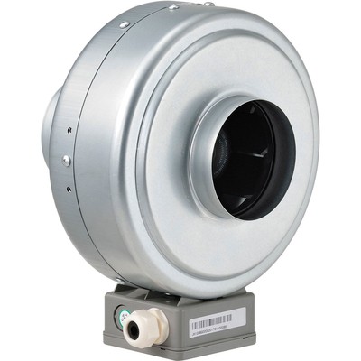 Global Industrial 4'' Galvanized Steel Inline Duct Fan W/ Energy Star Rating