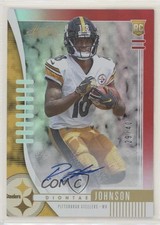 2019 Absolute Rookie Red Spectrum Signatures 29/40 Diontae Johnson #113 Auto 5w7