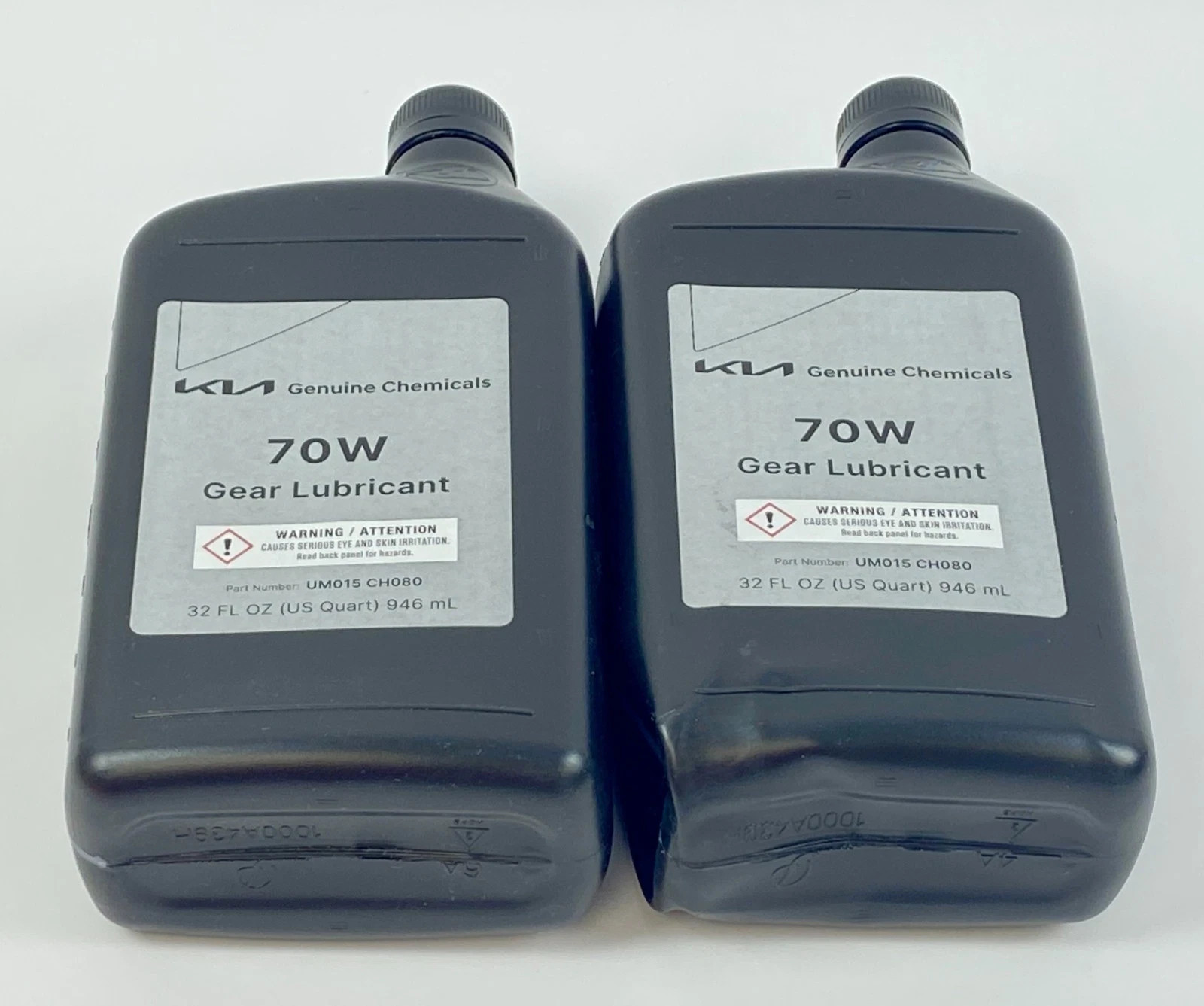 KIA Genuine Chemicals 70W Gear Lubricant 32 oz Set of 2