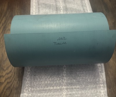 PTFE Turcite .062 B Sheet 0.062 X 12 Inch Wide  X 2  Inch Long Machine Repair 