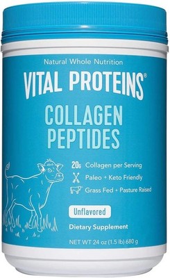 Vital Proteins Collagen Peptides 24 oz Pack of 2 | Grass Fed | 48 oz