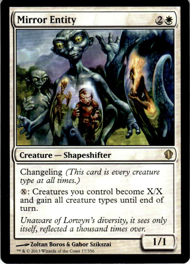 2013 Commander 2013 Magic The Gathering Mirror Entity 17/356 LP