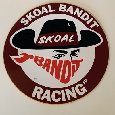 SKOAL BANDIT Racing Sticker NHRA NASCAR Outlaws Harry Gant / Prudhomme NOS VTG