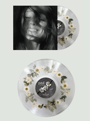 PRESALE Ariana Grande - petal Bad World White Daisy Filled Vinyl LP