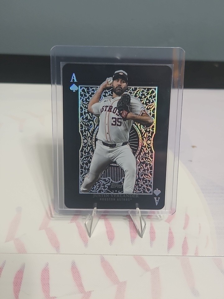2025 Topps Series (1) One - Justin Verlander All Aces #AA-11 SSP Case Hit Astros