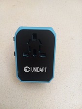 Universal Travel Adapter, International Plug Adapter Fast 2,4A 4-USB European US
