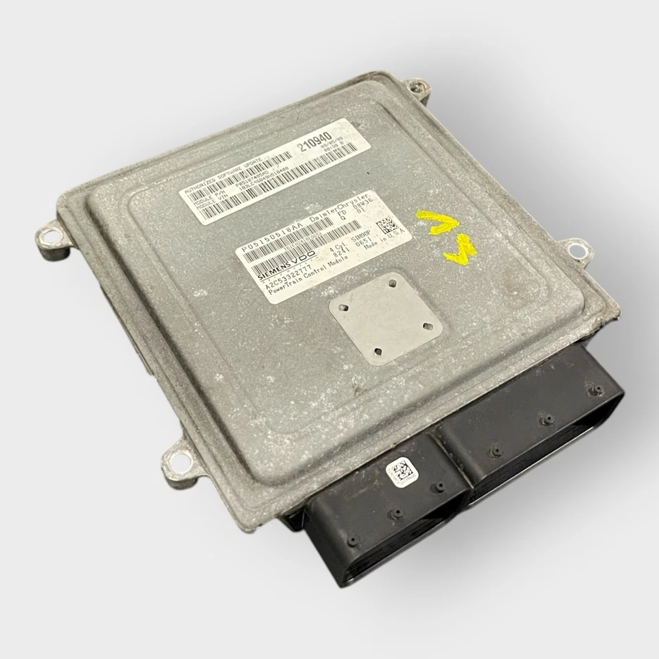 Dodge Avenger Sebring 2009 2,4 L motor computador P05187405AD ECU módulo de control Foto 2 de 4